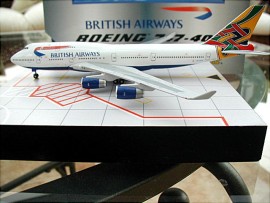British Airways B 747-400 Ireland World tail livery