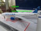 United Airlines B 777-200ER new livery
