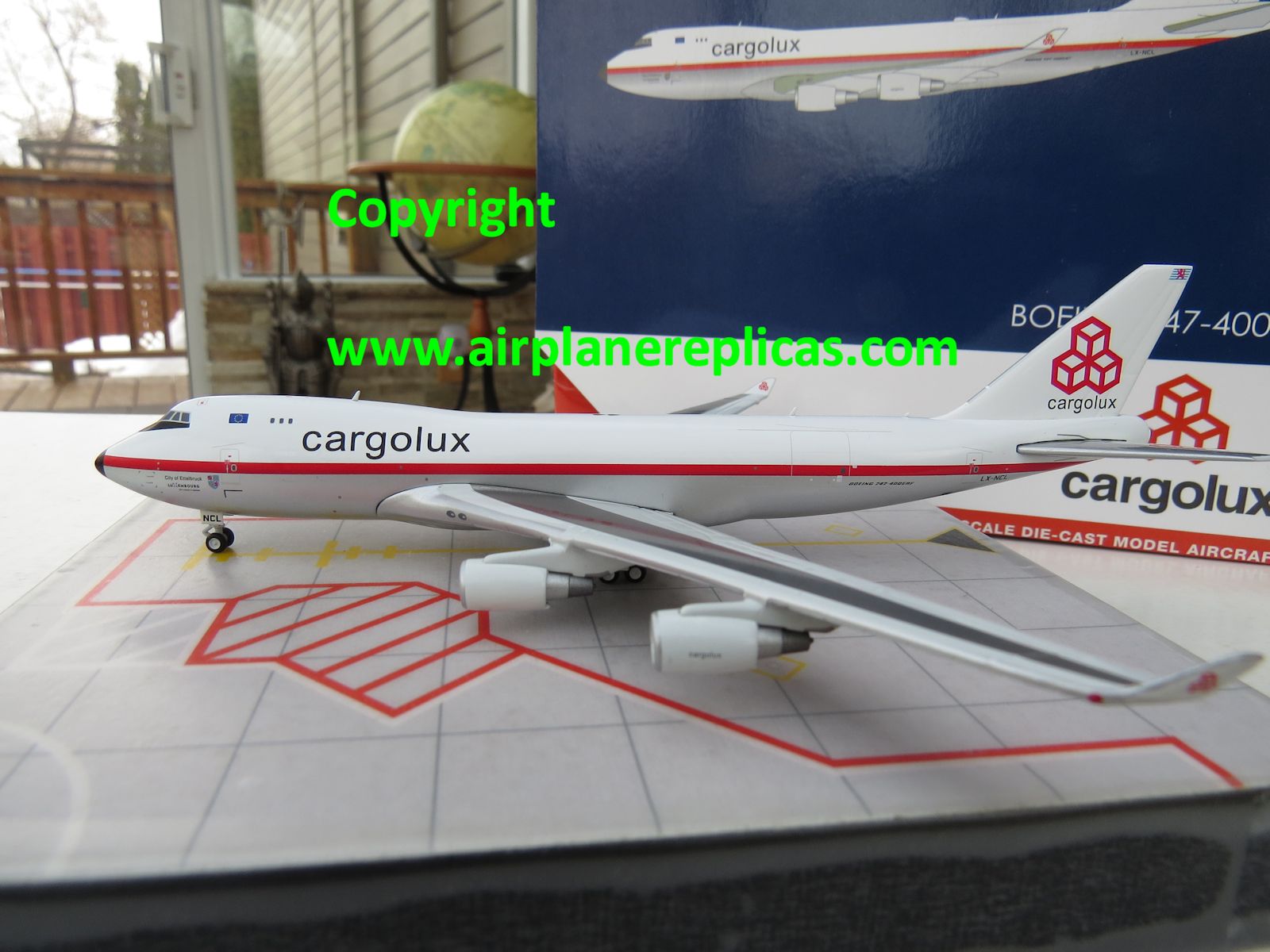Details about   GeminiJets 1:400 Cargolux Boeing 747-400F LX-NCL Retro Livery GJCLX1947 
